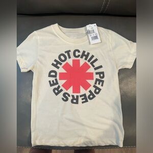 NWT boys Red Hot Chili Peppers tshirt